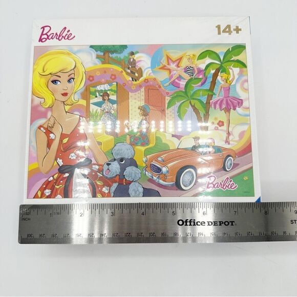 Ravensburger Barbie: Vintage Barbie 1000 Piece Jigsaw Puzzle for‎ Adults 14+ - Picture 9 of 11